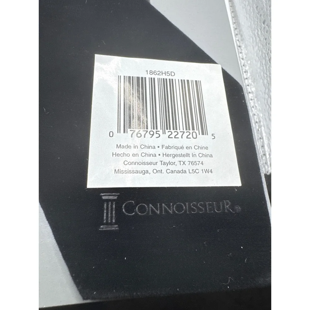 Heart Home by Connoisseur Silver Leaf 5x7 Picture Frame 1862H5D Modern Classic